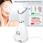 Nano Ionic Facial Steamer – Professional Deep Cleansing Mist Sprayer for Women, Home Spa & Beauty Care