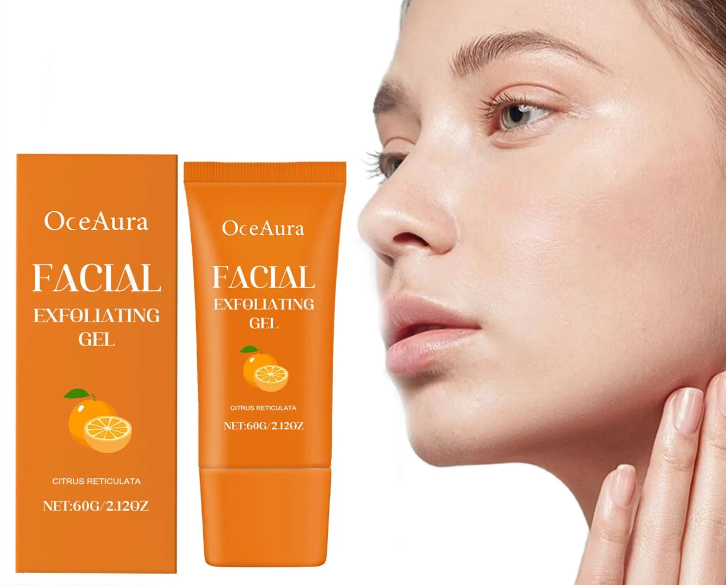 Facial Exfoliating Cream – Clear Pores, Brighten, Fade Dark Spots & Deep Cleanse