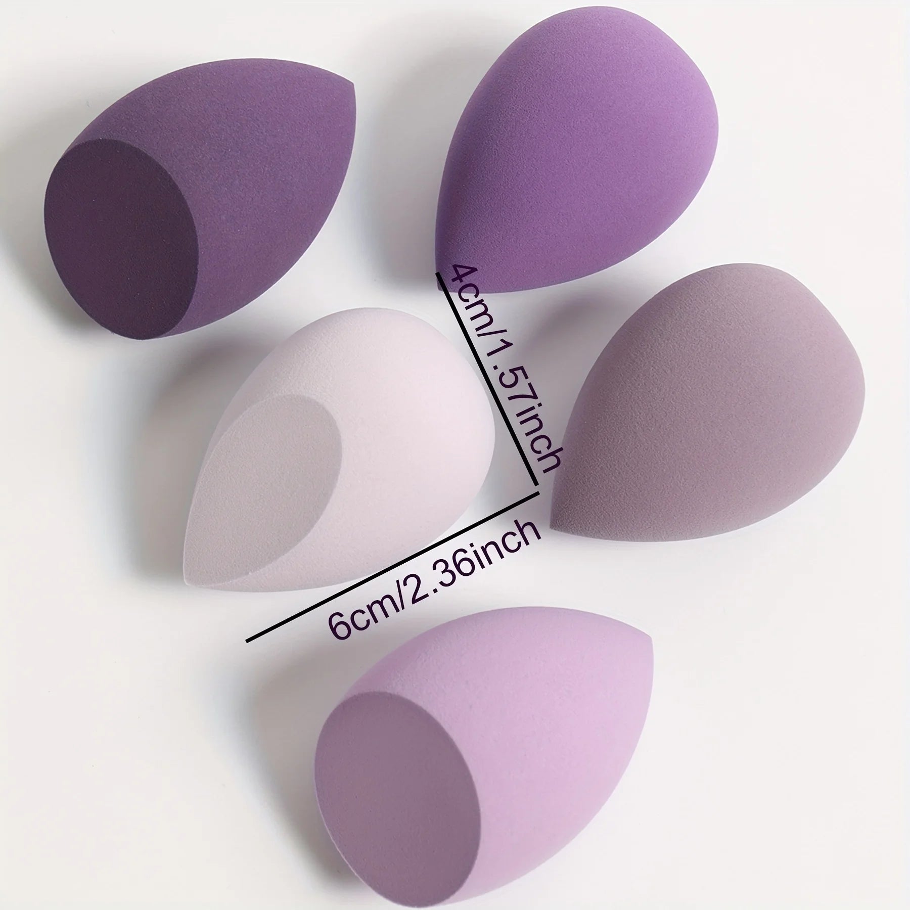 7PCS/18PCS Makeup Sponge Set – Dual-Use Dry & Wet Beauty Blenders for Liquid, BB Cream & Powder Application