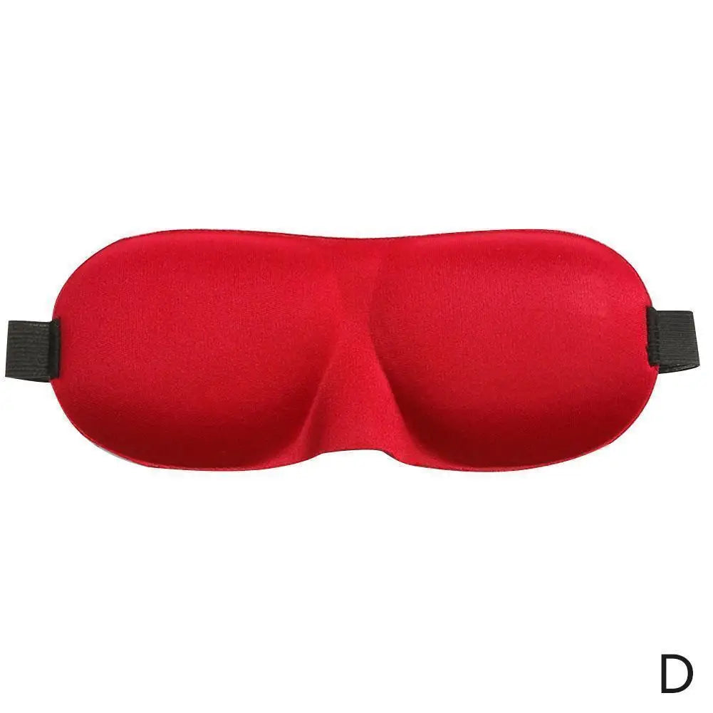 3D Sleep Mask – Soft Portable Eyeshade Eye Patch for Sleeping, Light Blocking Blindfold for Travel & Lazy Eye