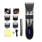 Men’s Professional Hair Clipper – Rechargeable Beard & Hair Trimmer