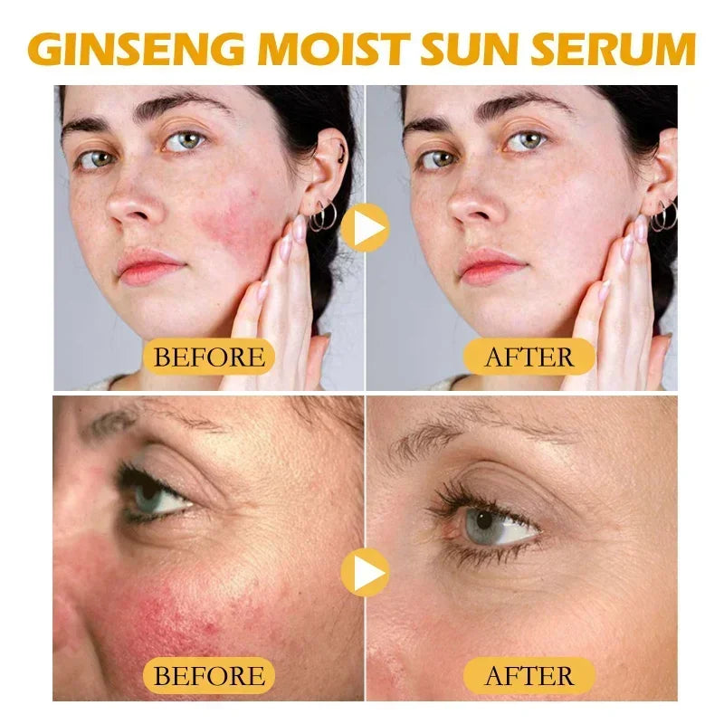 Ginseng Essence Sunscreen SPF 50 – Moisturizing & Non-Greasy Sunblock