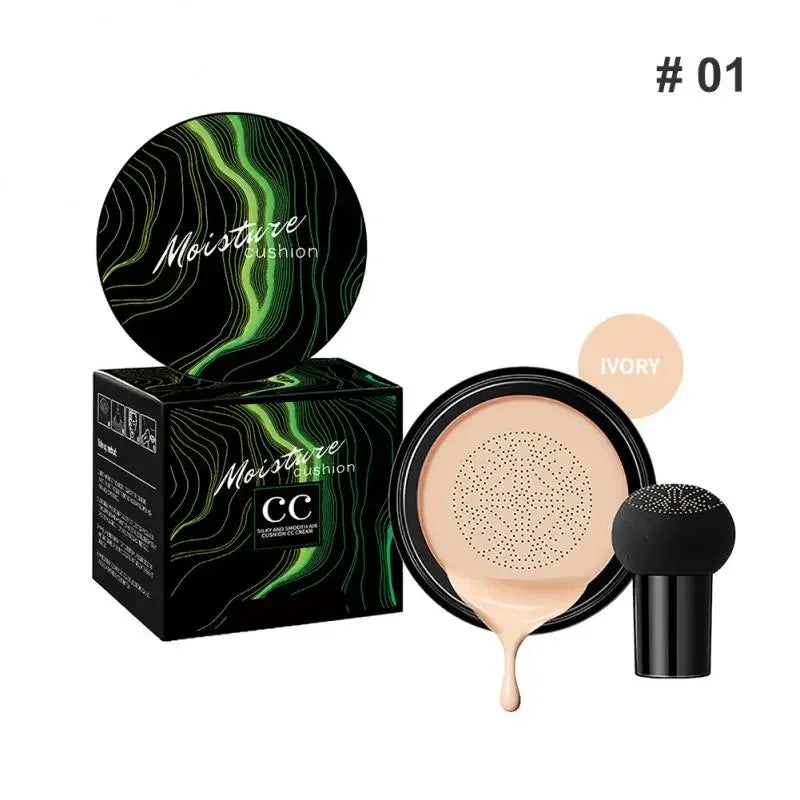 Mushroom Head Air Cushion CC Cream – Foundation, Concealer & Oil-Control Makeup
