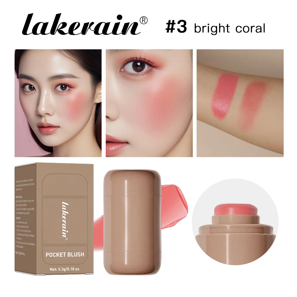 Blush & Lip Stick – Creamy, Hydrating, Blendable Rouge