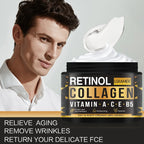 Men’s Retinol Collagen Face Cream – Firming & Hydrating Skincare