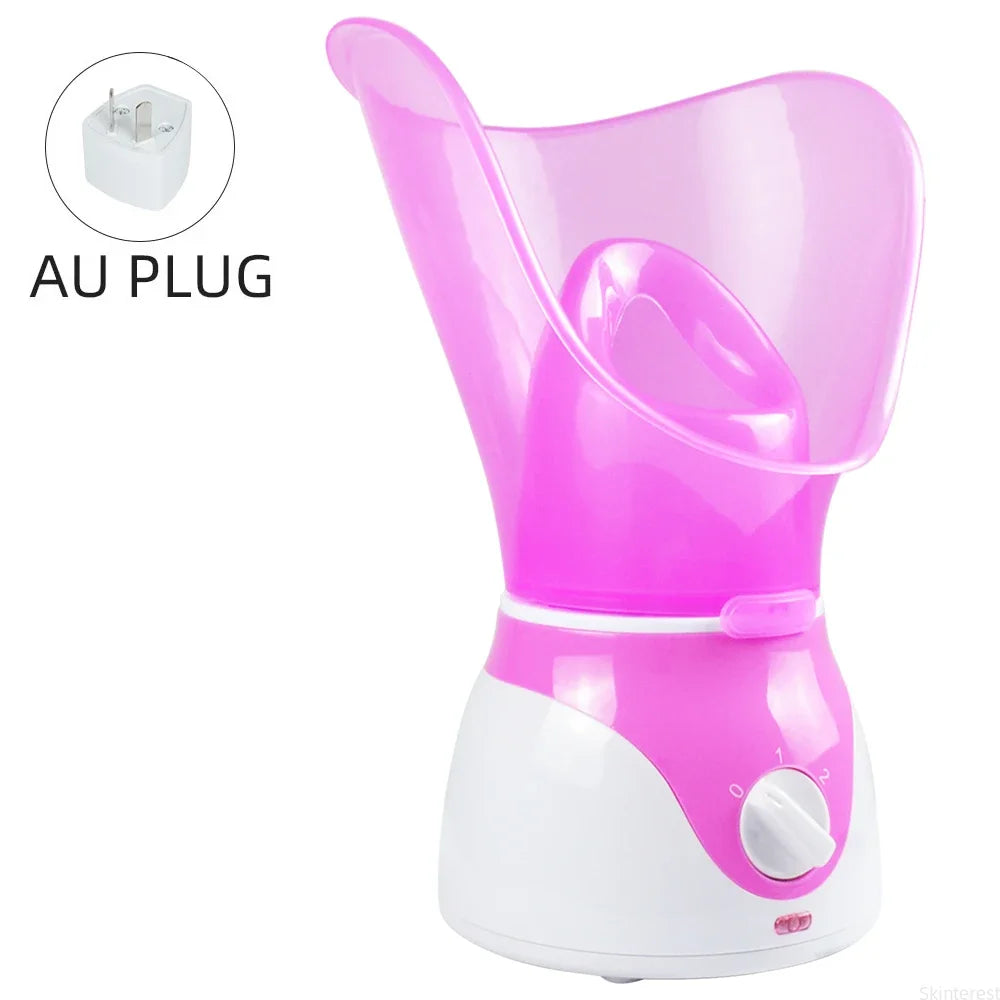 Nano Facial Steamer with Aromatherapy – Hot Mist Hydration & Pore Cleansing Spray Machine for Home Spa