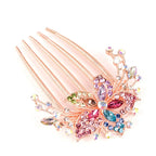 Elegant Bridal Rhinestone Hair Comb – Wedding Hair Clip & Tiara Barrette for Brides