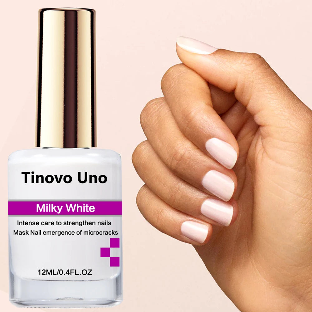Milky White Keratin Nail Strengthener & Hardener