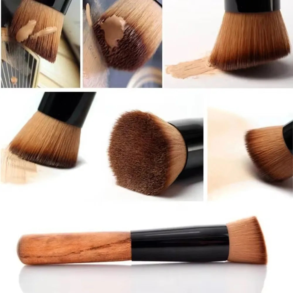 Professional Flat Top Foundation & Powder Makeup Brush