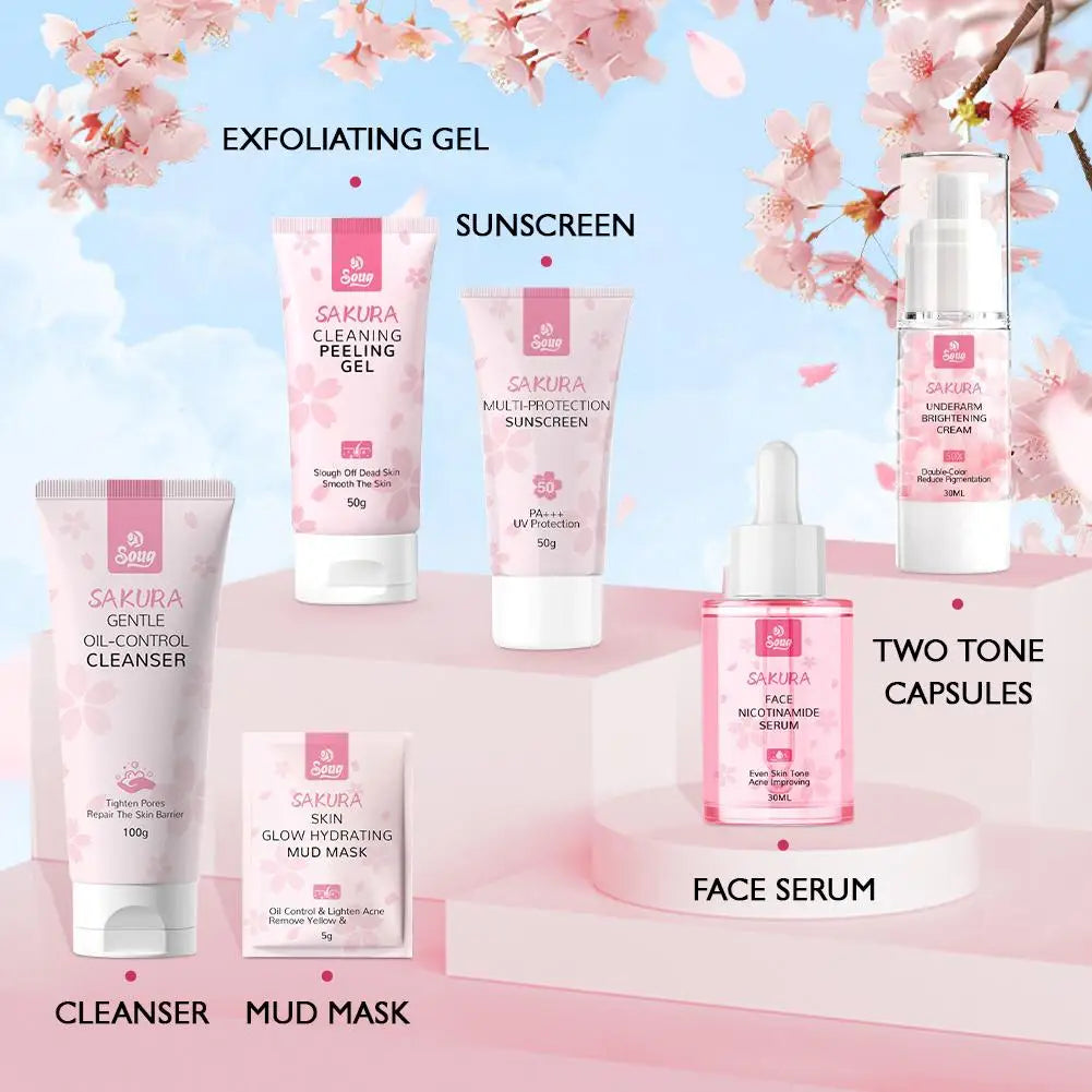 Sakura Gentle Deep Cleanser – Oil Control & Pore Care, 100g
