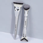 Double-Head Makeup Brushes Set – Foundation, Powder, Concealer, Blusher & Bronzer Skin-Friendly Makeup Tools