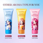 Sakura Fragrance Exfoliating Body Lotion – Moisturizing & Hydrating Cream for Silky Smooth Skin