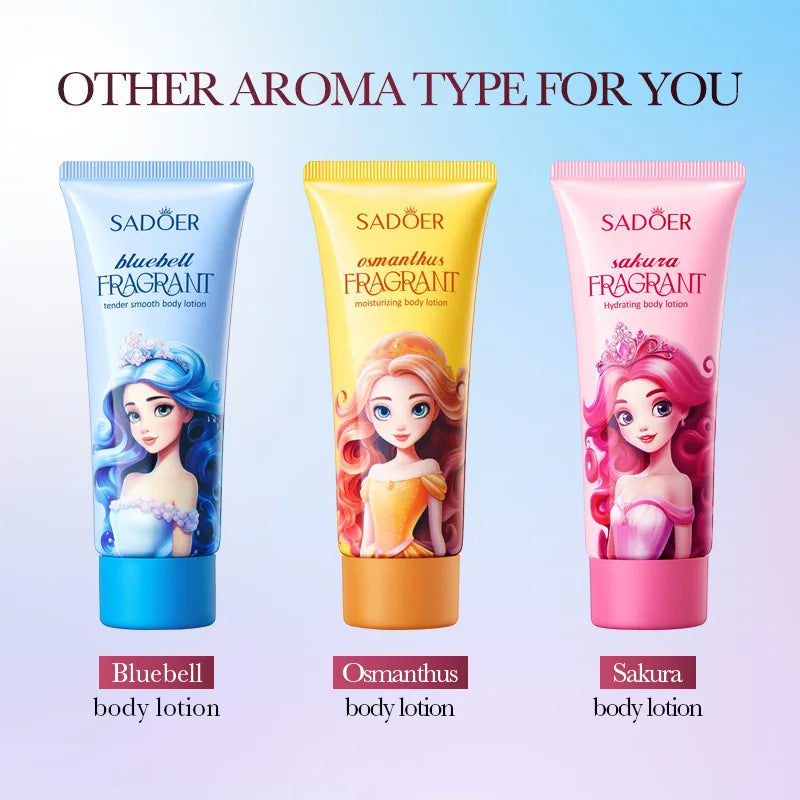 Sakura Fragrance Exfoliating Body Lotion – Moisturizing & Hydrating Cream for Silky Smooth Skin