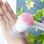 AA20-3D Double-Sided Facial Cleansing Brush – Soft Bristles & Manual Massage