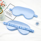 Imitated Silk Sleep Eye Mask – Shading Eyepatch for Travel, Relaxation & Eye Care