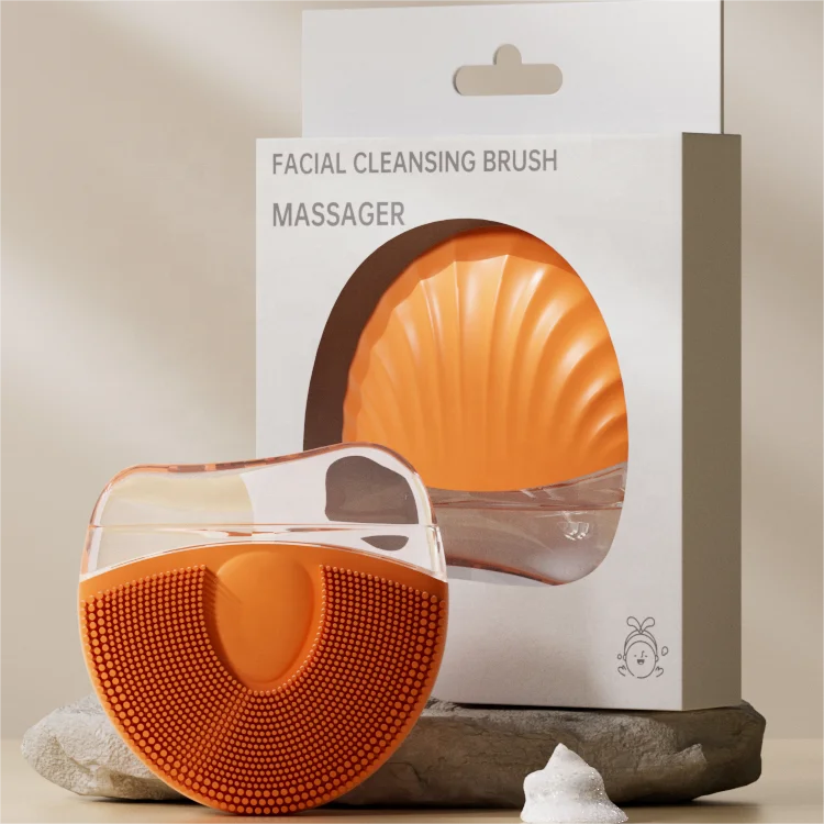 Silicone Facial Cleansing Brush – Deep Pore Exfoliating Skincare Tool