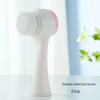 AA20-3D Double-Sided Facial Cleansing Brush – Soft Bristles & Manual Massage