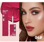 MLSMILE 6-Color Velvet Matte Lip Glaze – Waterproof, Long-Lasting, Non-Stick Lip Tint