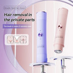 Double-Head Electric Epilator – Rechargeable Painless Hair Remover for Women