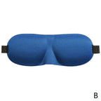 3D Sleep Mask – Soft Portable Eyeshade Eye Patch for Sleeping, Light Blocking Blindfold for Travel & Lazy Eye