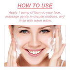 Facial Foaming Cleanser – Deep Clean, Oil Control, Moisturizing, Blackhead Removal