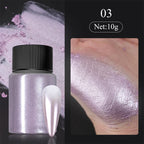 10g Gradient Pearl Nail Powder – Metallic Aurora Effect Glitter Dust for UV Gel Nail Art Decorations