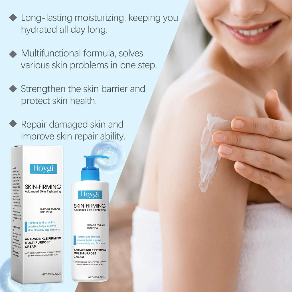 Body Firming Cream – Tightening & Lifting Lotion for Sagging Skin, Moisturizing & Brightening Skincare with Improved Elasticity