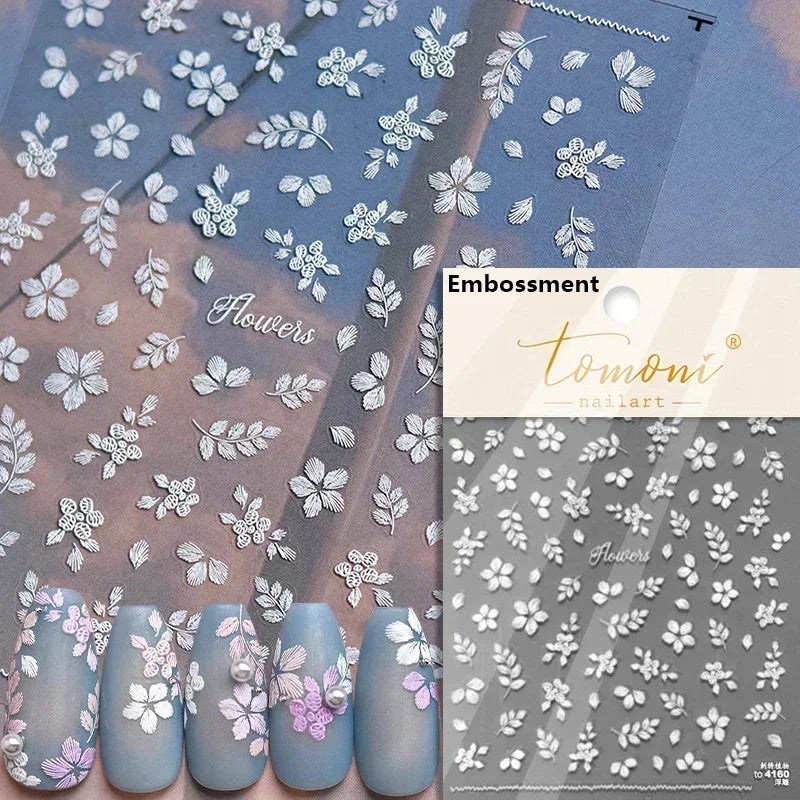 Sunflower & Autumn Harvest Nail Art Stickers