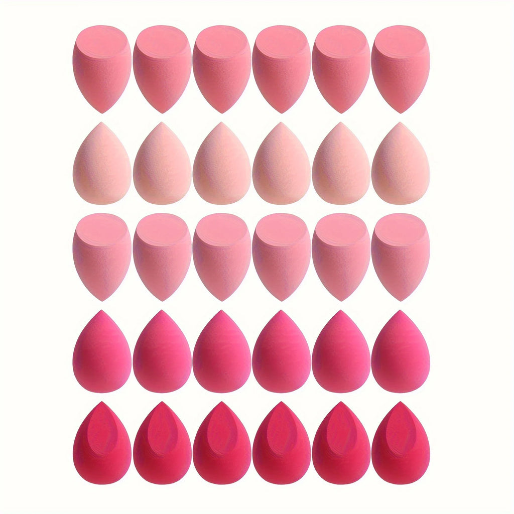 7PCS/18PCS Makeup Sponge Set – Dual-Use Dry & Wet Beauty Blenders for Liquid, BB Cream & Powder Application