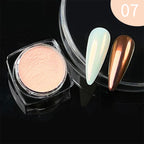 10g Gradient Pearl Nail Powder – Metallic Aurora Effect Glitter Dust for UV Gel Nail Art Decorations
