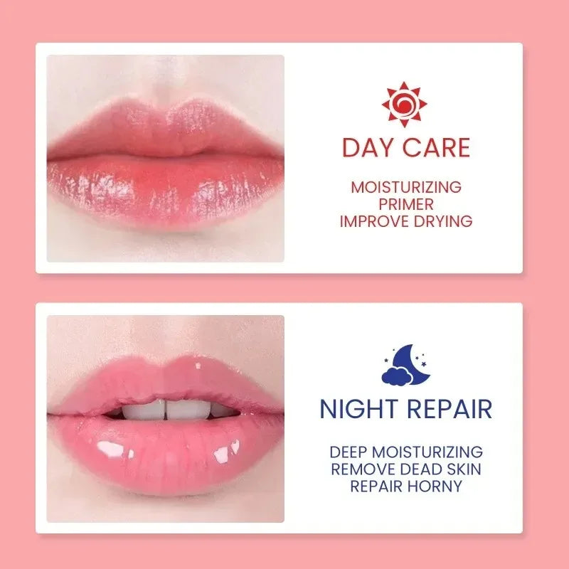 Moisturizing Sleeping Lip Mask – Night Lip Care, Anti-Cracking Lip Oil, Cute Multi-Color Lip Treatment Cosmetics
