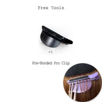 Korean Cotton Thread Tip Hair Extensions – 100% Human Hair, Double Drawn