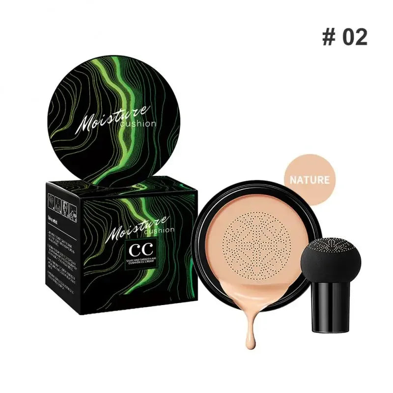 Mushroom Head Air Cushion CC Cream – Foundation, Concealer & Oil-Control Makeup