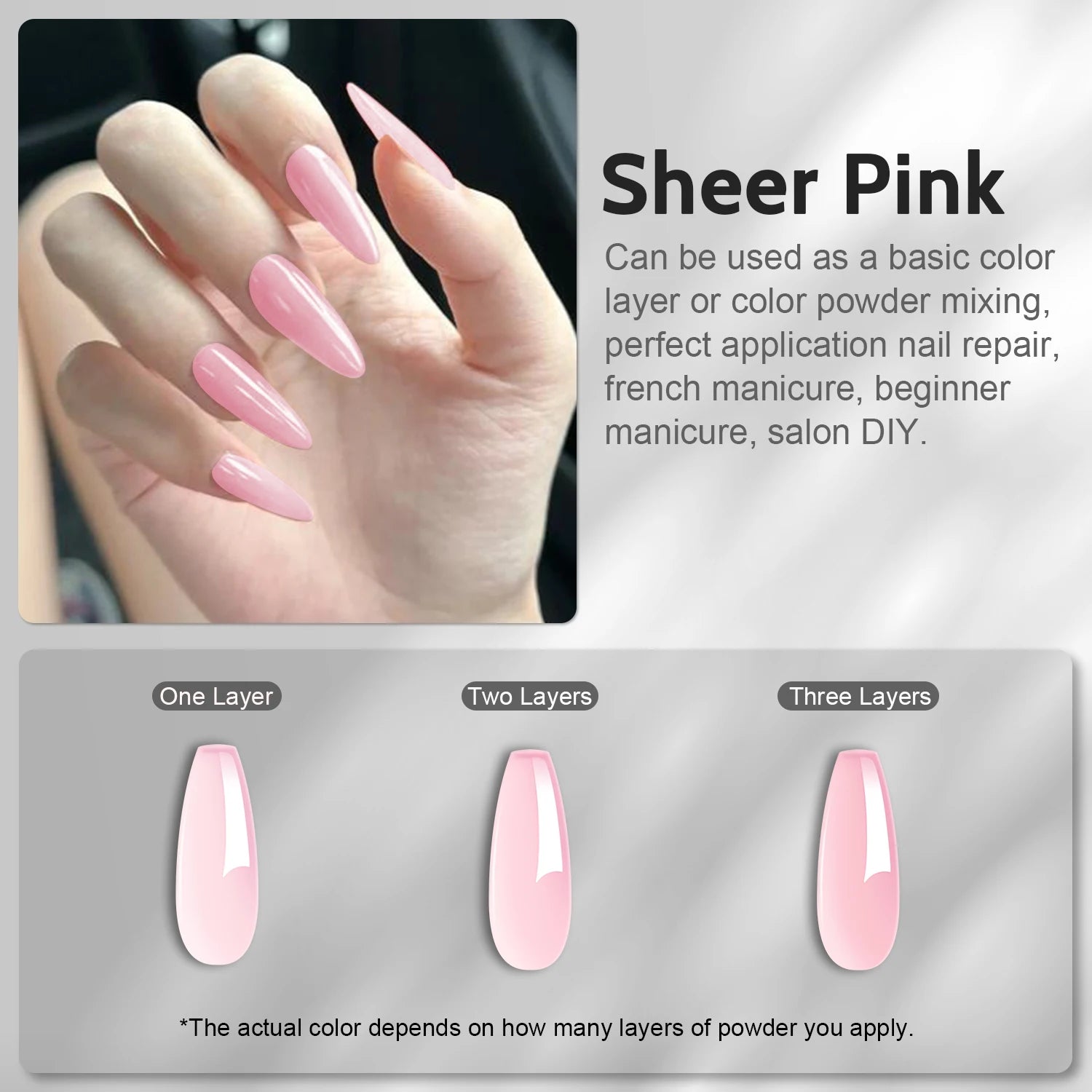 4.23oz/120g Translucent Pink Acrylic & Dip Powder 2-in-1 – For Nail Extension, Carving & Salon Manicure Decoration