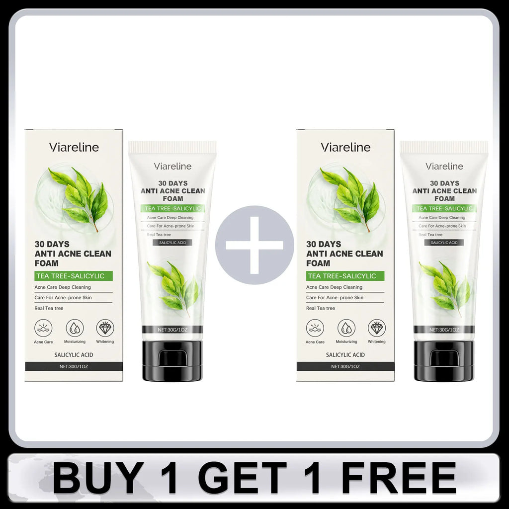 Salicylic Acid Face Care Set – Cleanser, Toner, Serum & Anti-Acne Cream