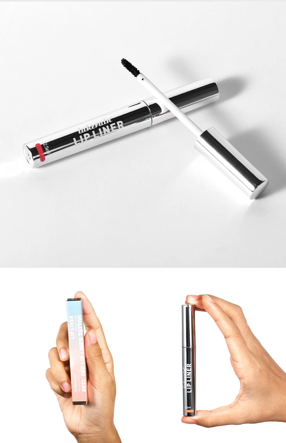 Vitamin E Waterproof Liquid Lip Liner – Long-Lasting with Hyaluronic Acid