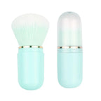 Luxury Retractable Kabuki Brush – Compact, Multifunctional & Elegant