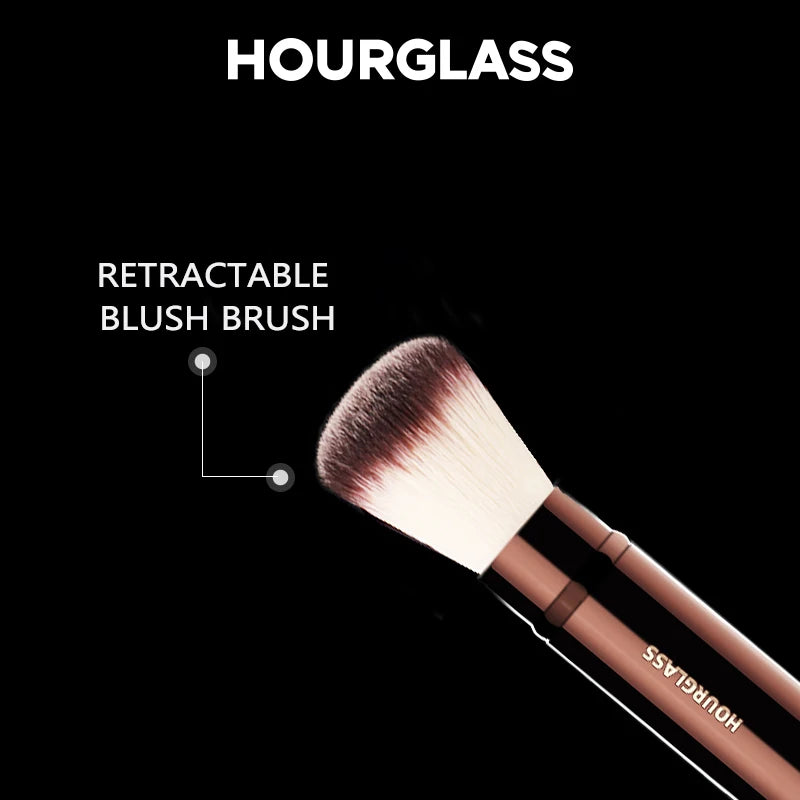 Hourglass No.23 Retractable Kabuki Brush - Soft Fiber for Flawless Foundation
