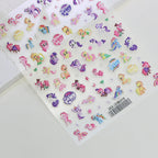 My Little Pony Nail Stickers – Anime Unicorn DIY Nail Decals