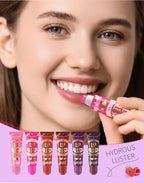 6-Piece Moisturizing Lip Oil Set – Long-Lasting Gloss, Travel-Friendly Gift