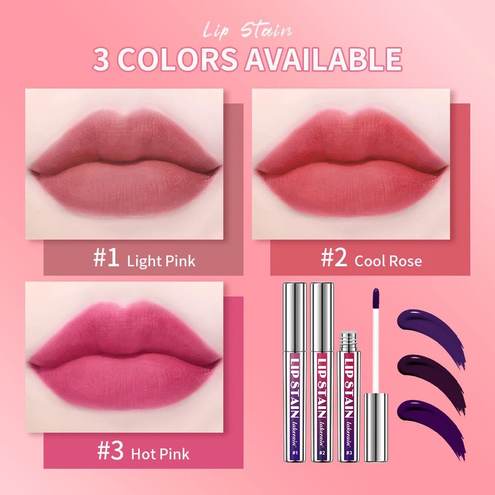 Peel-Off Matte Lip Stain – Long-Lasting & Water-Resistant