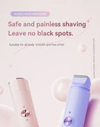 Double-Head Electric Epilator – Rechargeable Painless Hair Remover for Women