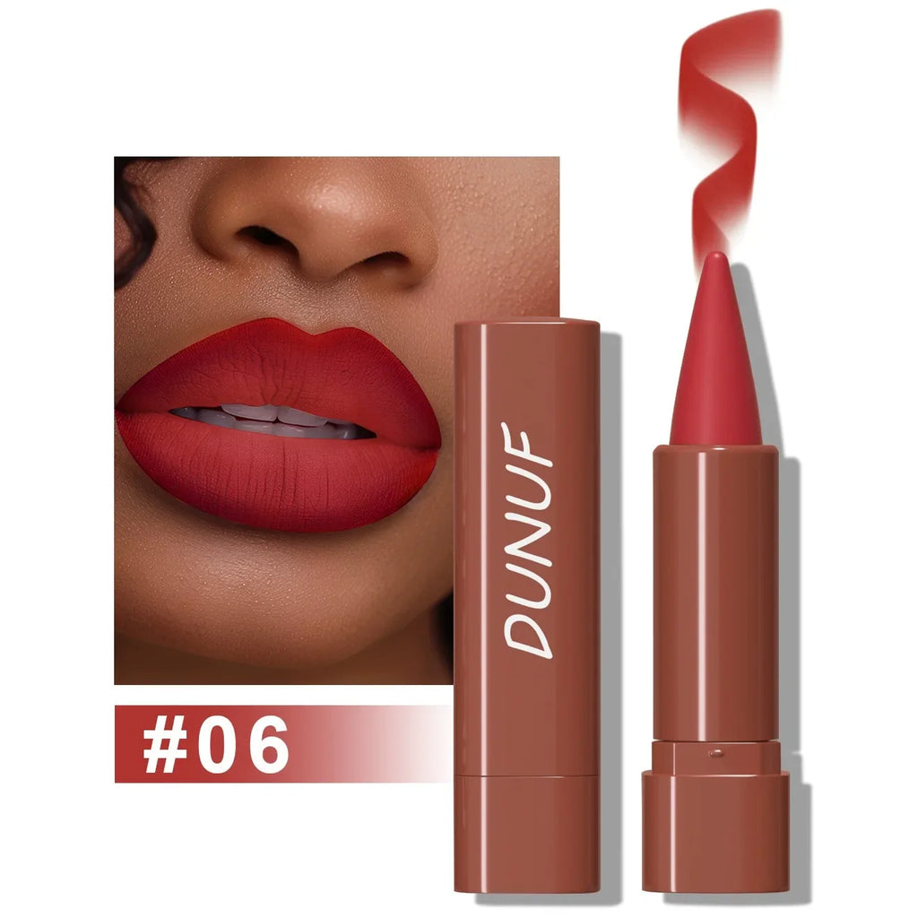 Matte Nude & Red Lip Liner Pencil – 9 Colors, Velvet Contour & Gradient Lipliner