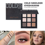 Beauty Glazed 9-Color Eyeshadow Palette – Matte & Shimmer, Long-Lasting Waterproof