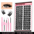 DIY Lash Clusters Kit with Bond, Seal & Remover