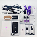 Shinehair Original V-Light Technology Hair Extension Machine & Glue Kit – Tape & V-Light Extensions Tool Set
