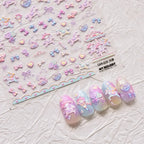5D Nail Stickers – Melody, Hello Kitty & Pochacco Decals