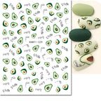 3D Floral & Butterfly Nail Art Stickers
