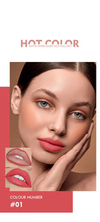 12pcs Waterproof Nude Lip Liner Set – Long-Lasting, Moisturizing Pencils