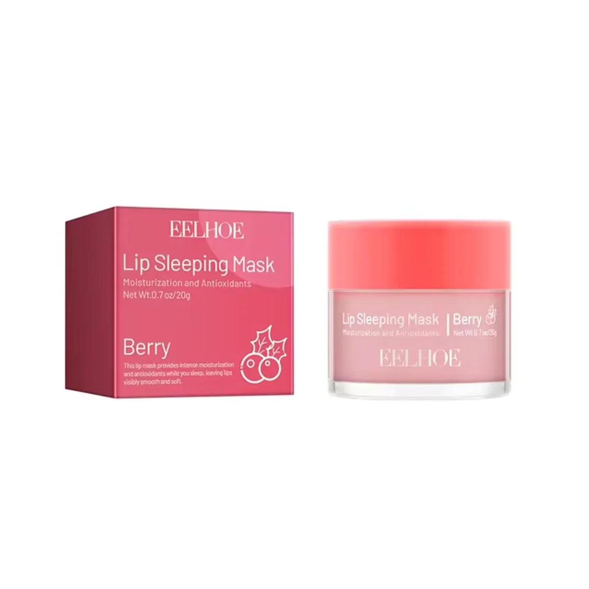 Moisturizing Sleeping Lip Mask – Night Lip Care, Anti-Cracking Lip Oil, Cute Multi-Color Lip Treatment Cosmetics